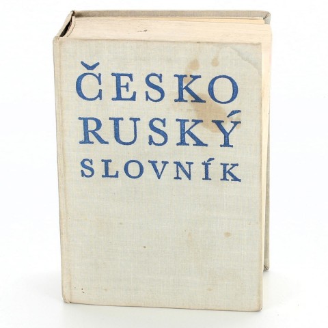 Slovník Rusko český, česko ruský slovník