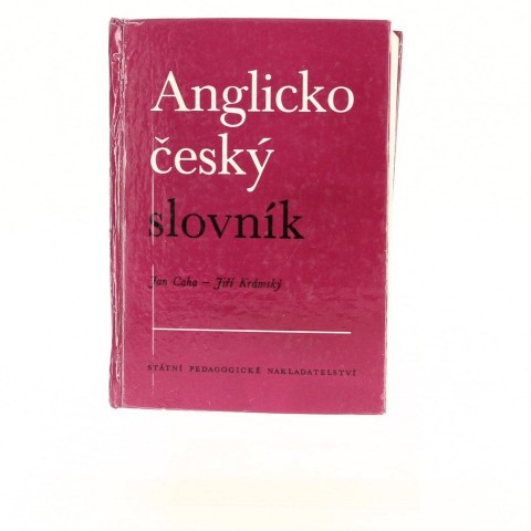 Slovník Anglicko český slovník