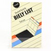 Biely list